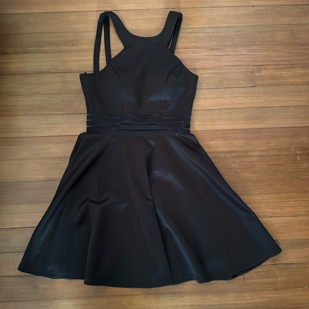 City Studio black mini dress